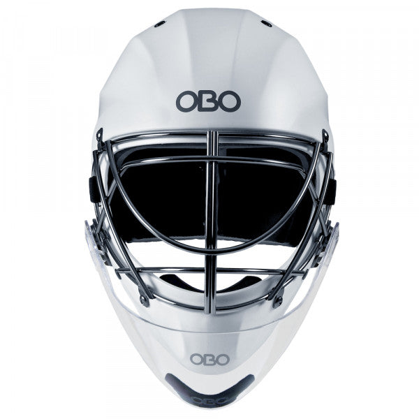 ABS Helmet White with Throat Guard