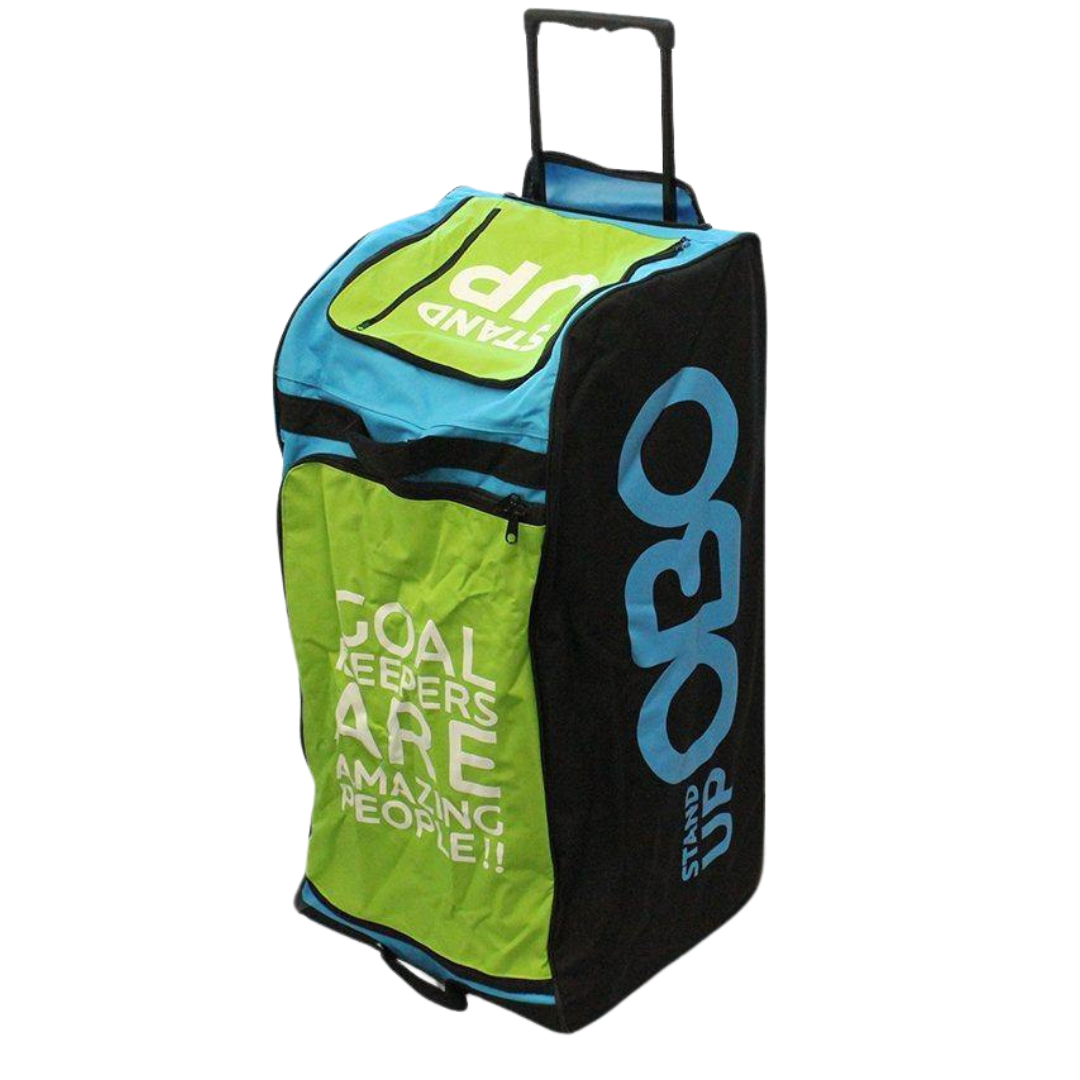 Stand-Up Wheelie Bag Blue/Green