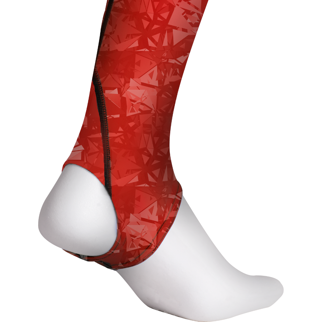 Shinliners With Stirrup - Red