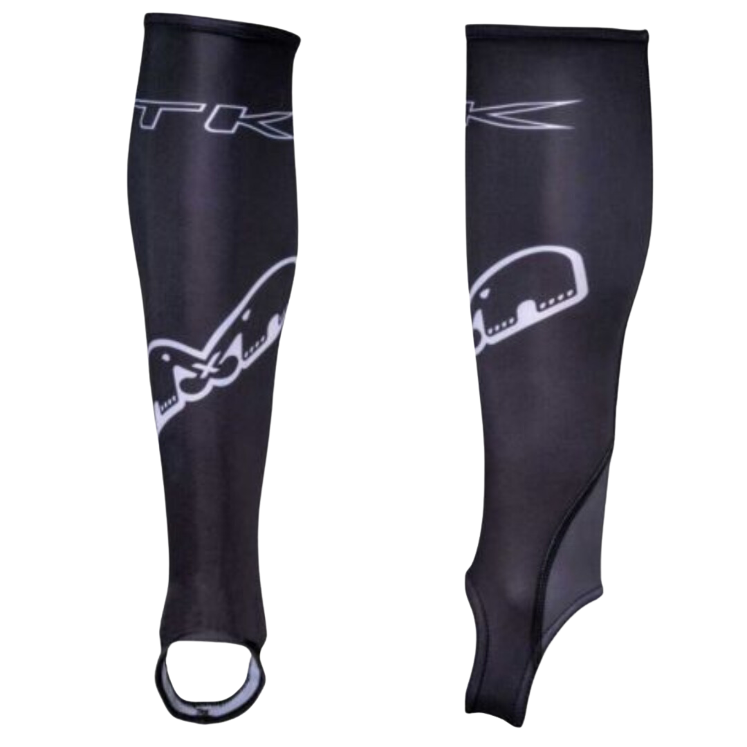 Shinliner With Stirrup - Black